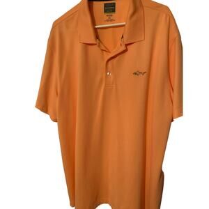 Men's Orange Greg Norman Tasso Elba Five Iron Play Dry Orange XXL